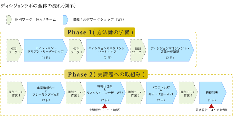 ディシジョンラボ全体の流れ